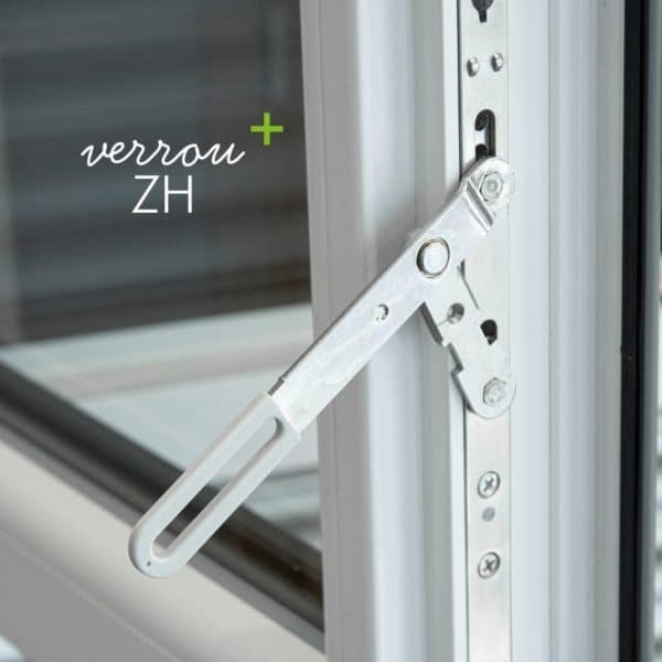Inclus dans le pack confort, le verrou zh est plus résistant à l'arrachage des fenêtres.