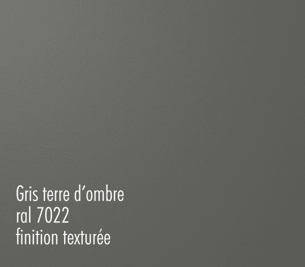 aluminium_Gris_terre_dombre_7022_finition_texturee_batistyl_habitat
